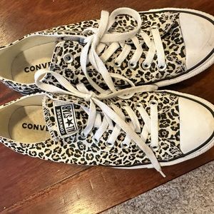 Converse All Stars leopard